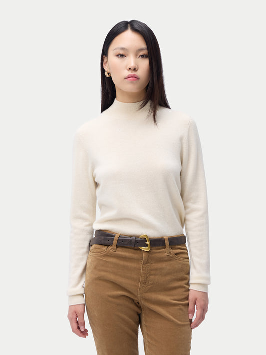 Damen Kaschmir Pullover mit Rollkragen | Gobi Cashmere