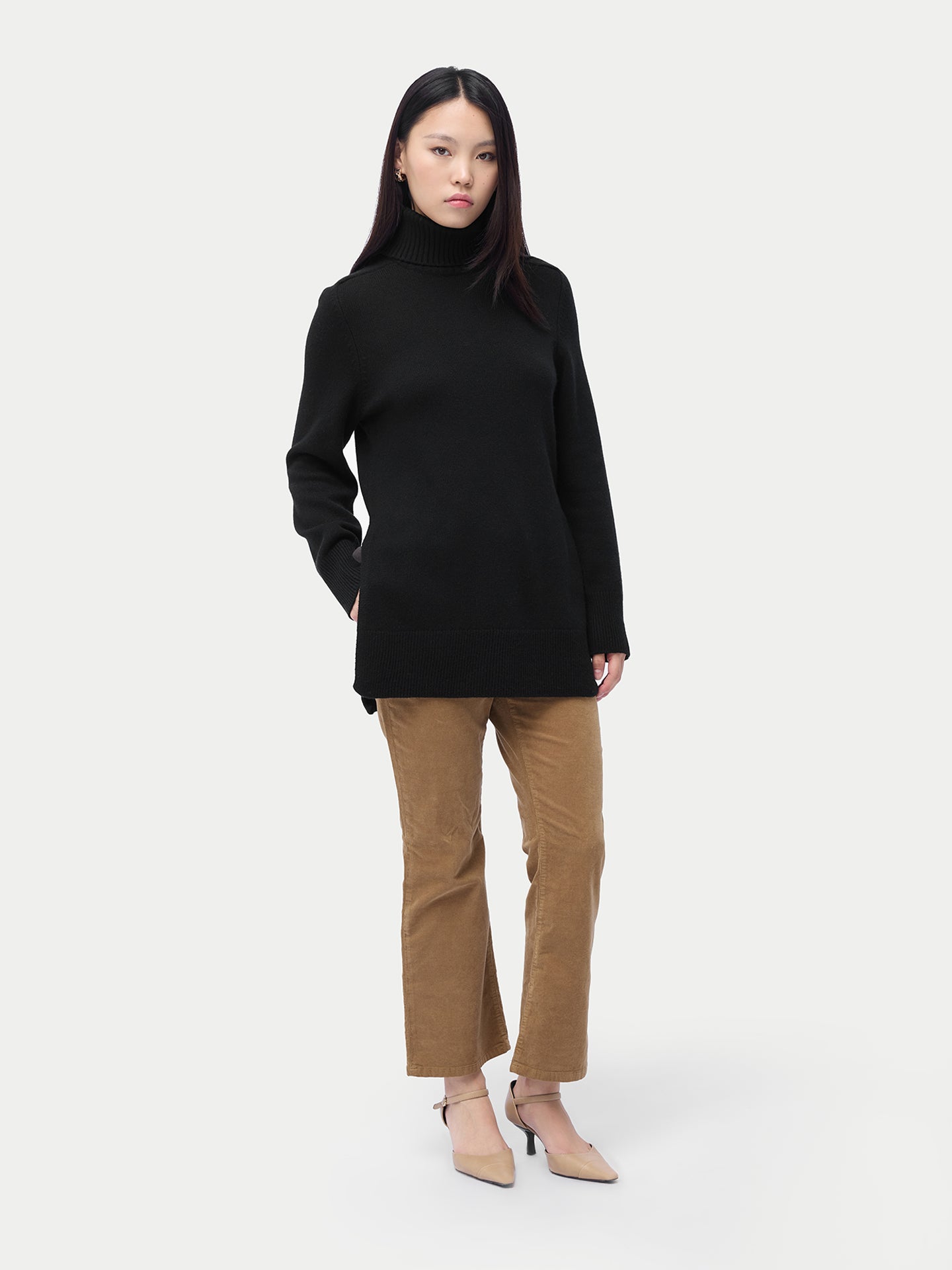 Rollkragenpullover aus Kaschmir