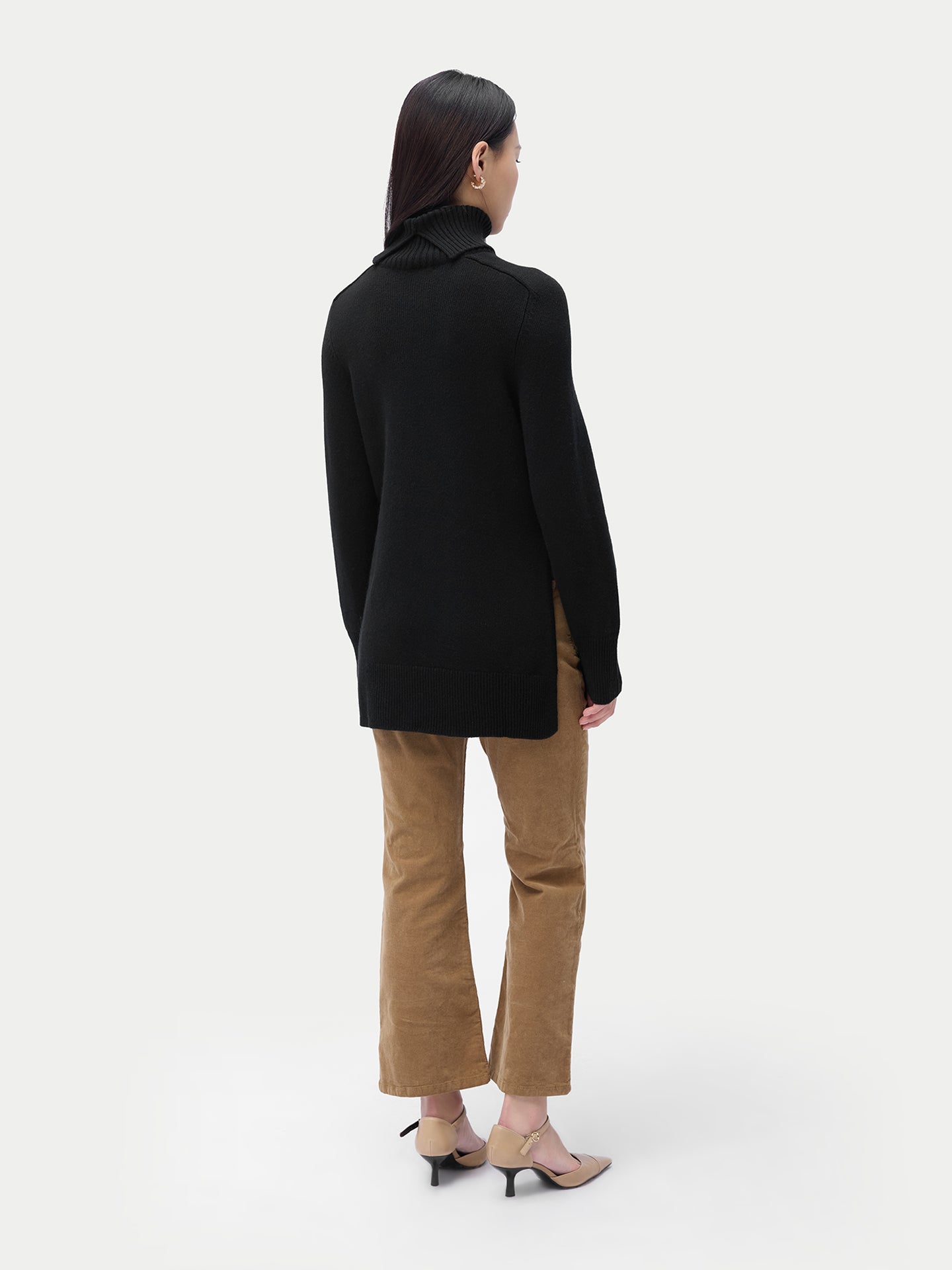 Rollkragenpullover aus Kaschmir