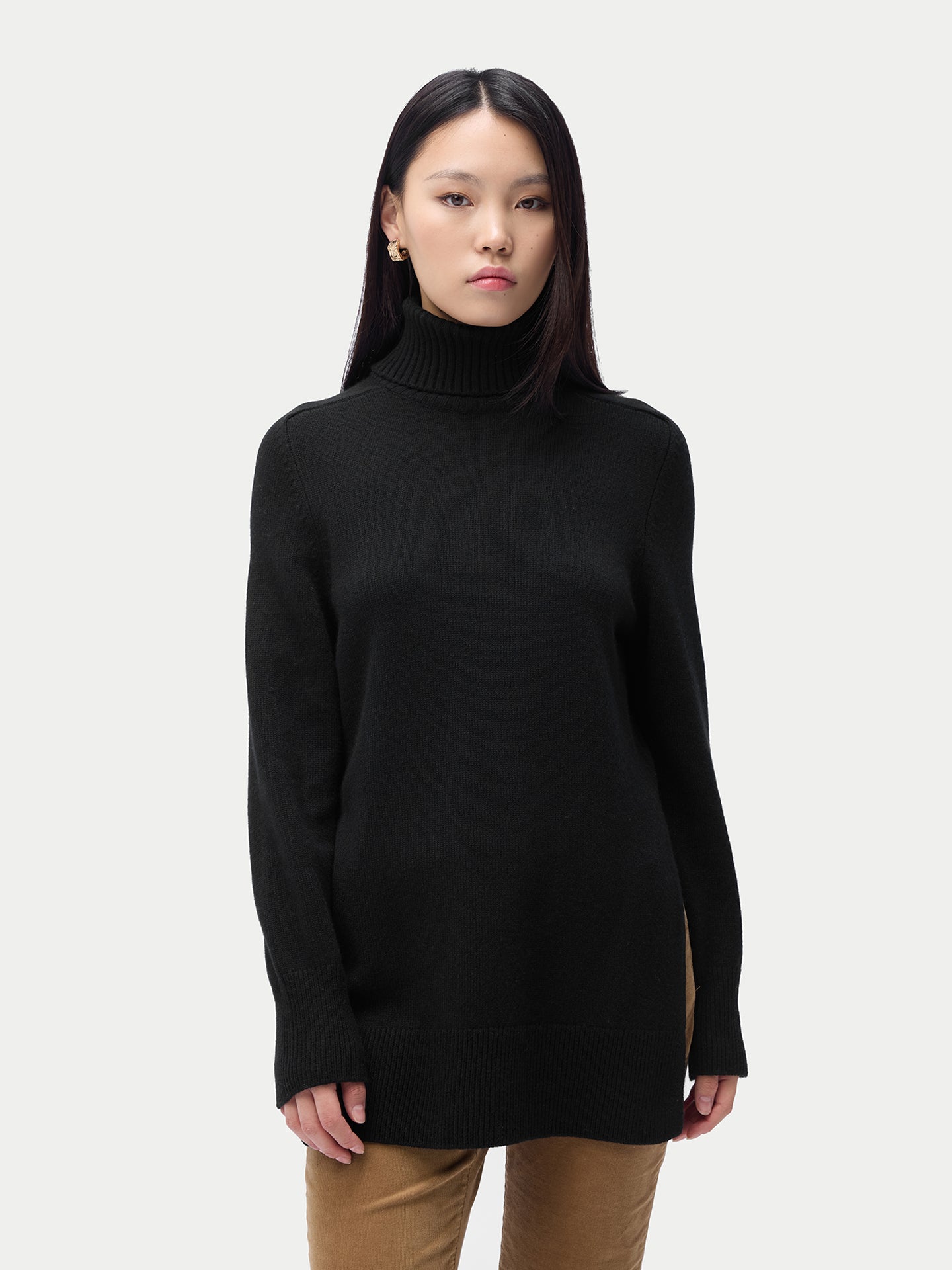 Rollkragenpullover aus Kaschmir