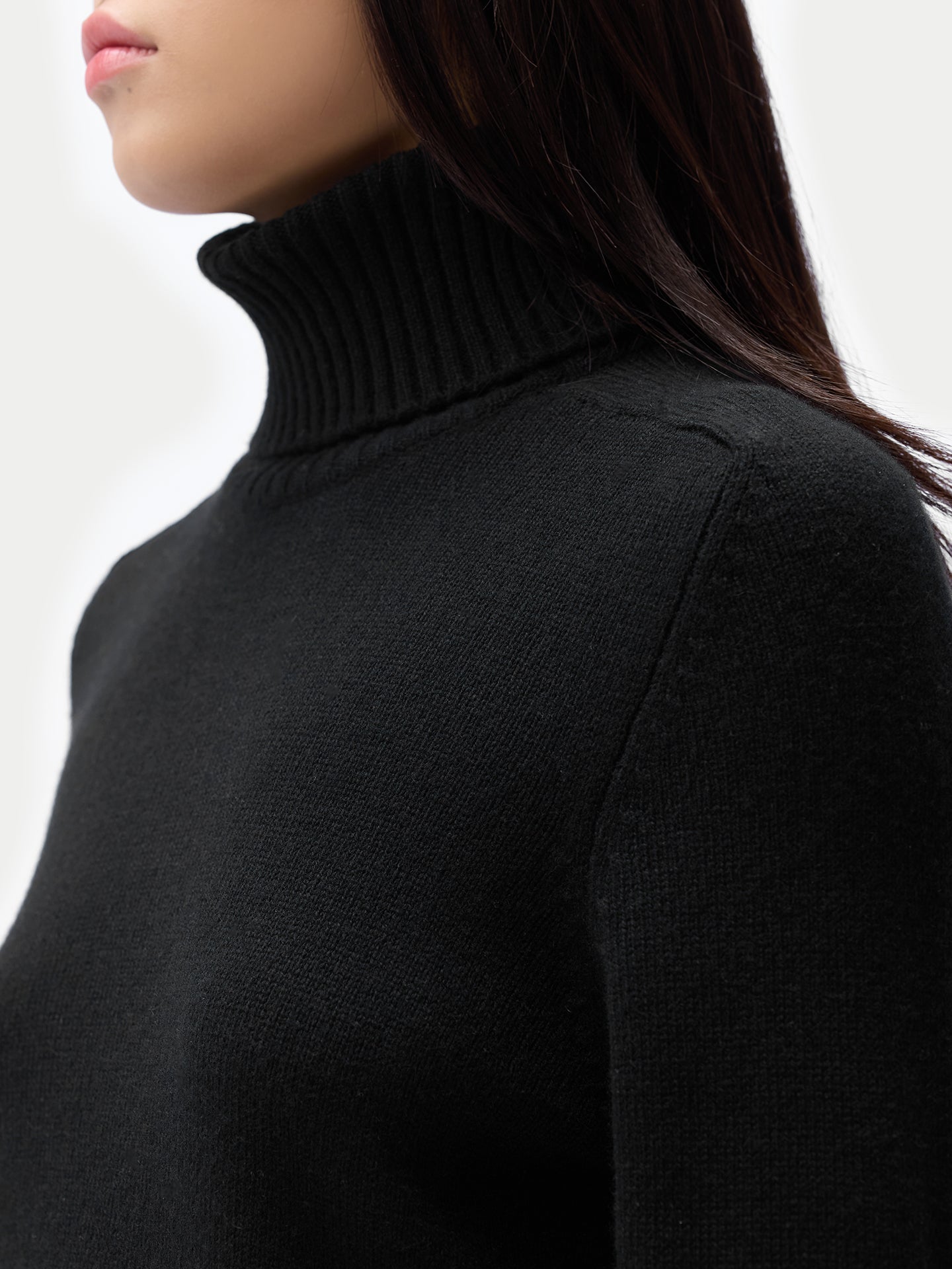 Rollkragenpullover aus Kaschmir