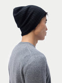 Kaschmir-Strickmütze Schwarz - Gobi Cashmere
