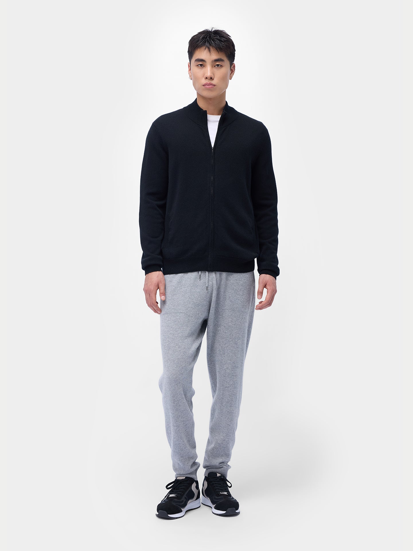 Herren Kaschmir Full-Zip Cardigan | Gobi Cashmere