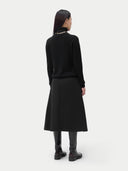 Basic Kaschmir-Rollkragenpullover