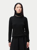 Basic Kaschmir-Rollkragenpullover