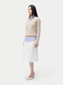 Pullover mit V-Ausschnitt aus reinem Kaschmir| Gobi Cashmere