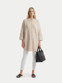 Damen Kaschmirponcho mit Knöpfen | GOBI Cashmere