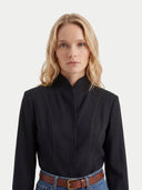Damen Kaschmirhemd mit Stehkragen | GOBI Cashmere