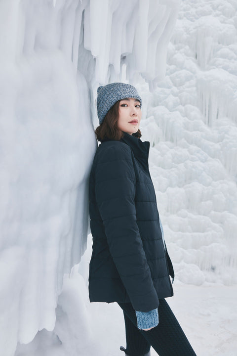 Damen KaschmirTECH Jacke, Editorial-Foto