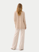 Ajour-Strick Kaschmir-Cardigan