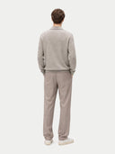Basic Kaschmirpullover mit Polokragen