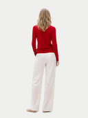 Mongolischer Kaschmir-V-Ausschnitt-Pullover | GOBI Cashmere
