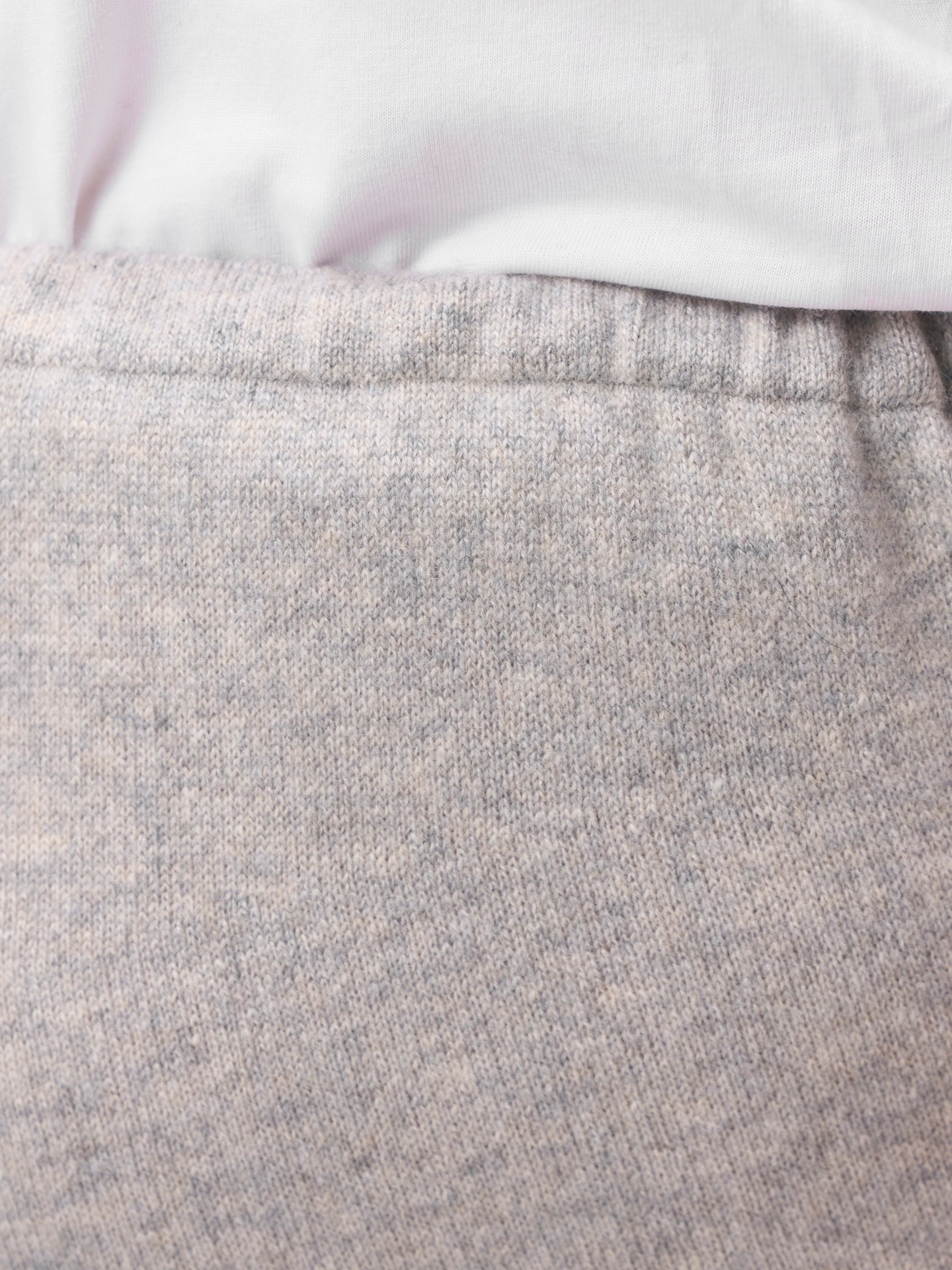 Über dem Bauch Kaschmir-Strickhosen für Schwangere