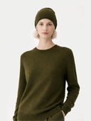 99€ Kaschmir-Set aus Pullover und Mütze
