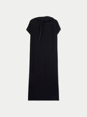 Damen Kaschmirkleid mit Schleifenkragen | GOBI Cashmere