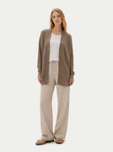 Ajour-Strick Kaschmir-Cardigan