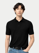 Herren Klassisches Polo-Shirt mit kurzen Ärmeln