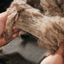 Basic Kaschmirstrickjacke mit Reißverschluss