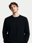 Basic Kaschmirpullover mit R-Ausschnitt