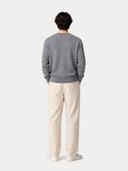 Basic Kaschmirpullover mit V-Ausschnitt