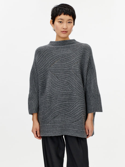 Damen Stehkragen Pullover Aus Kaschmir Ebony - Gobi Cashmere