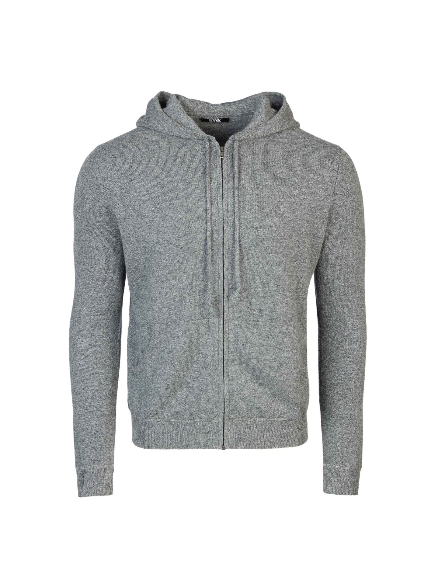 Herren Kaschmir Kapuzen-Strickjacke Mit Reißverschluss Plum Kitten - Gobi Cashmere