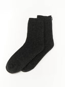 Unisex Bettsocken aus Kaschmir Holzkohle - Gobi Cashmere