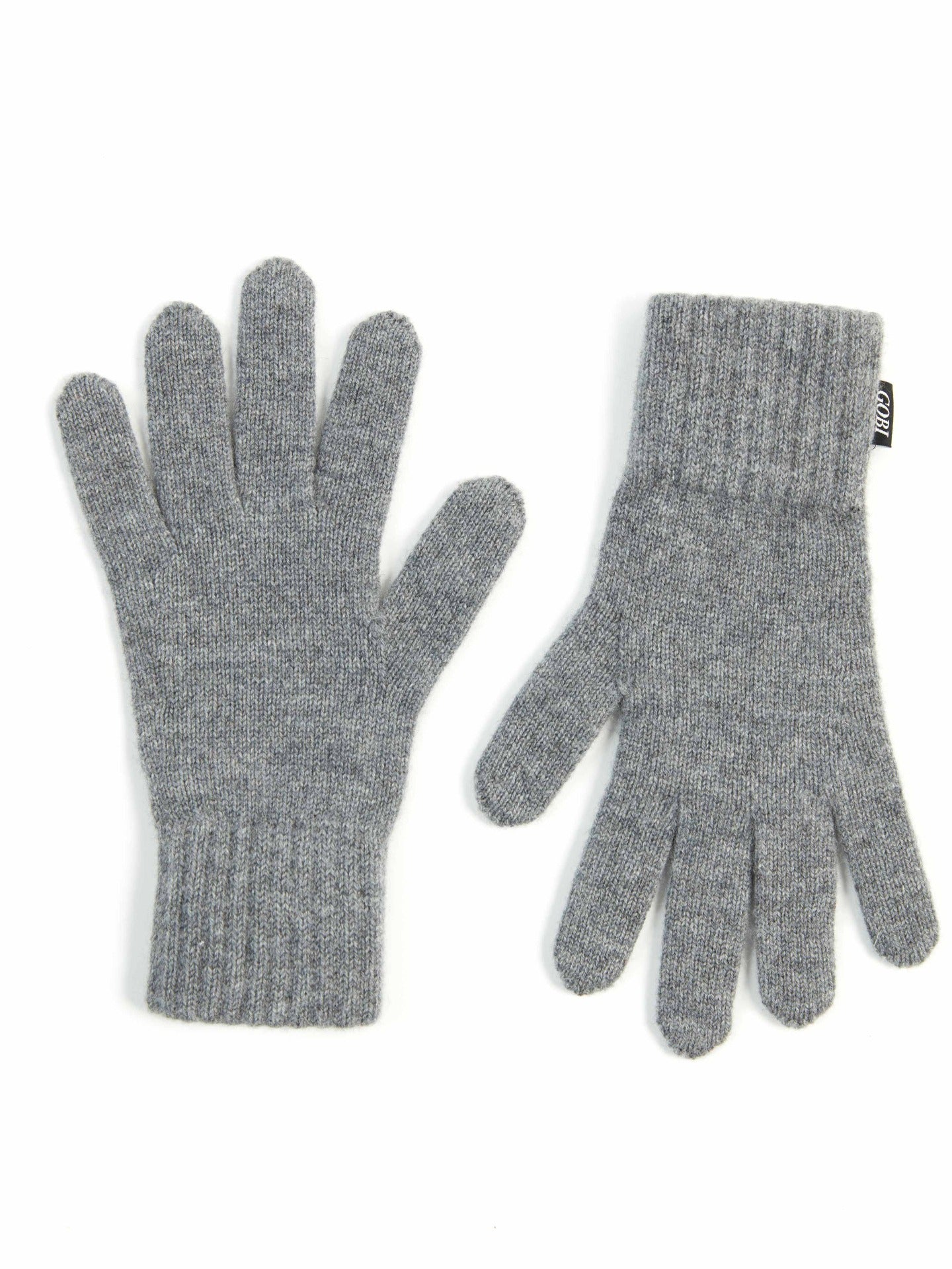 Damen Kaschmir Handschuhe Dunkelgrau - Gobi Cashmere