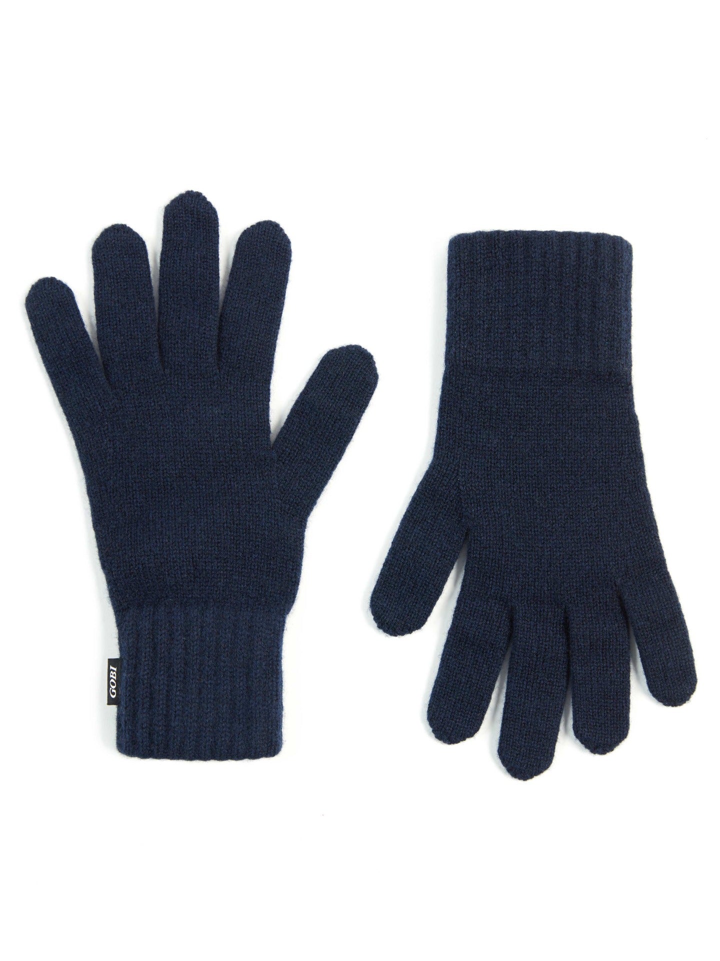 Damen Kaschmir Handschuhe Marineblau - Gobi Cashmere