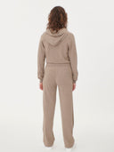 Damen Kaschmir Gerade Jogginghose Taupe - Gobi Cashmere