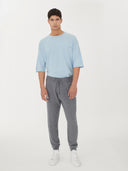 Herren Kaschmir Lockere Jogginghose dunkelgrau - Gobi Cashmere 