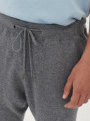 Herren Kaschmir Lockere Jogginghose dunkelgrau - Gobi Cashmere 