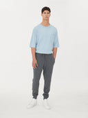 Herren Kaschmir Lockere Jogginghose Plum Kitten - Gobi Cashmere