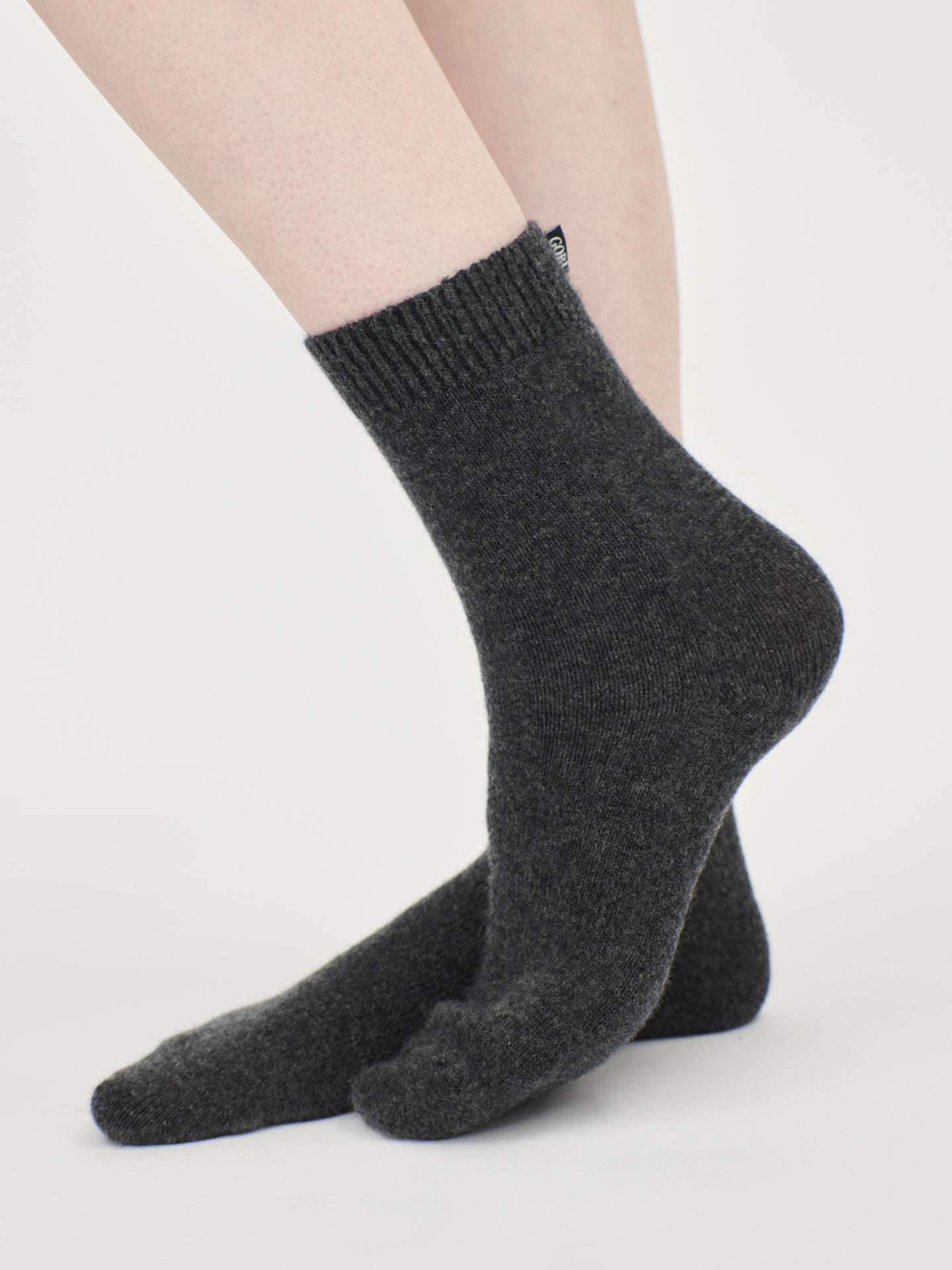 Unisex Kaschmir-Reiseset Holzkohle - Gobi Cashmere