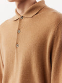 Herren Kaschmir Polokragen Pullover schaffell - Gobi Cashmere