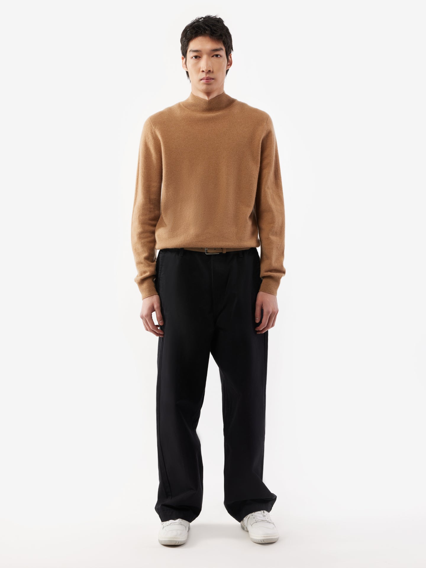 Herren Kaschmir Stehkragenpullover schaffell - Gobi Cashmere