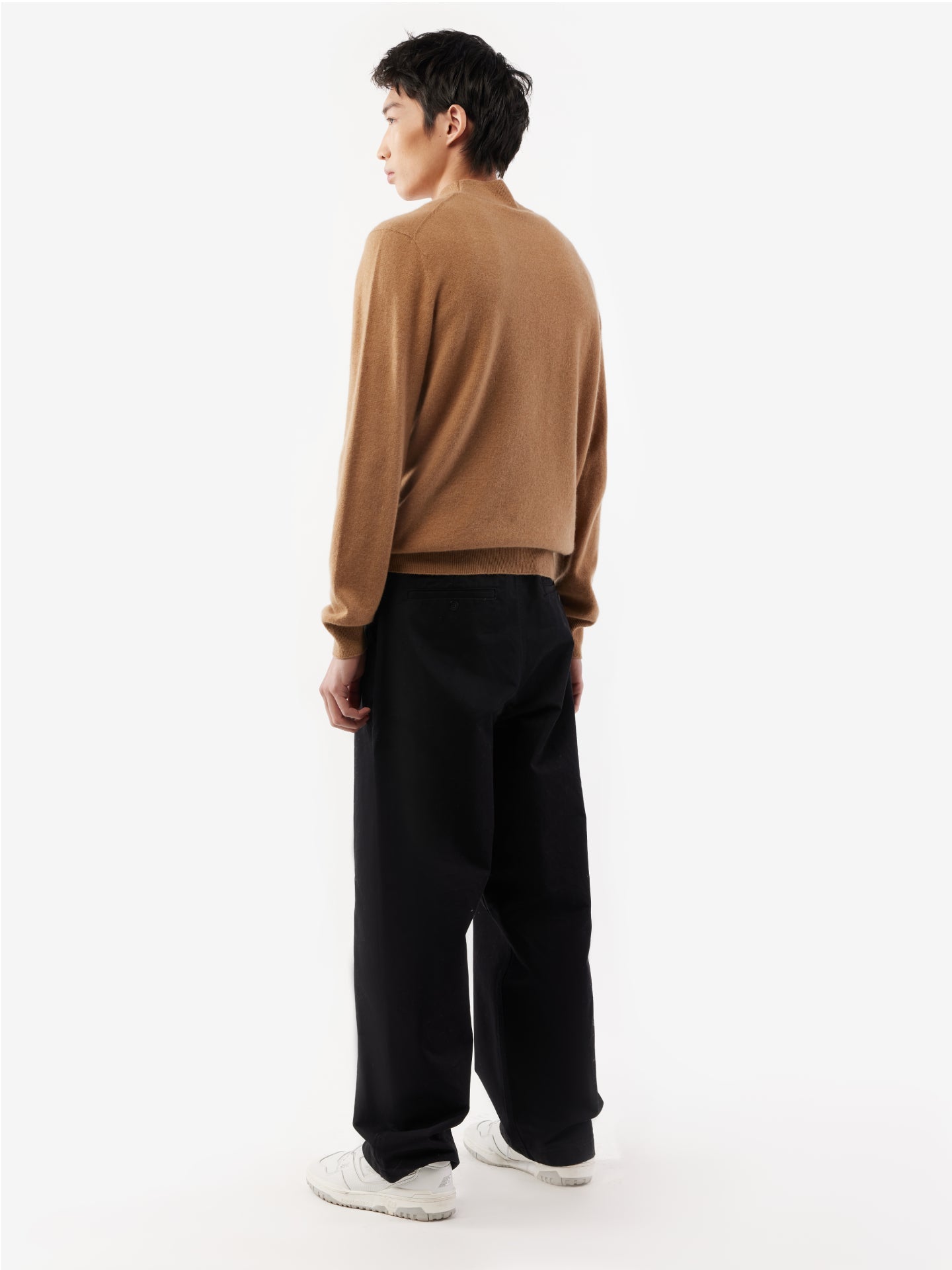 Herren Kaschmir Stehkragenpullover schaffell - Gobi Cashmere