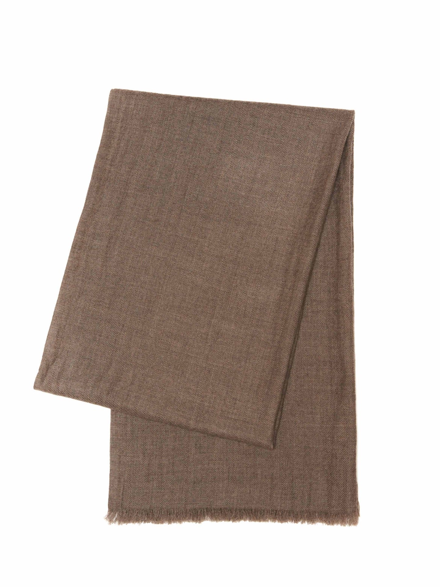 Unisex Kaschmir Leichter Webschal shitake - Gobi Cashmere