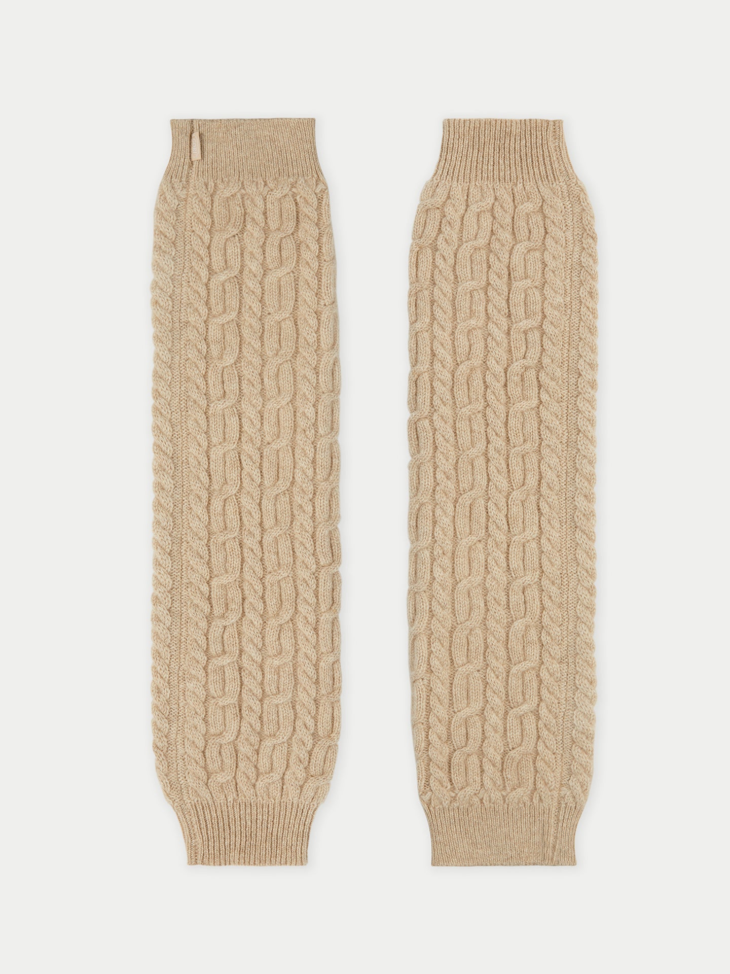 Naturfarbe Beinwärmer