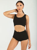 Damen Kaschmir-Schlüpfer Schwarz - Gobi Cashmere