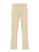 Damen Kaschmir Gerade Jogginghose Beige - Gobi Cashmere