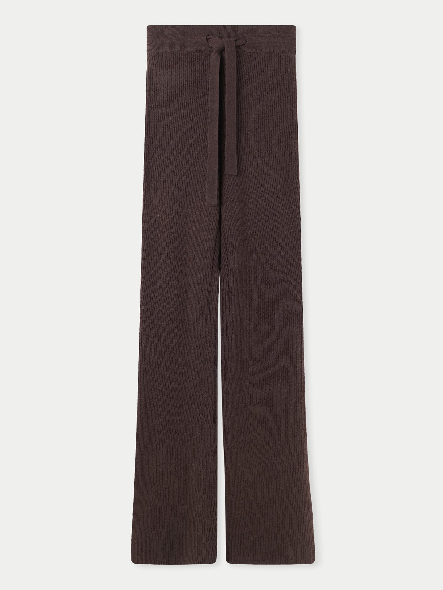 Rippstrickhose aus Kaschmir