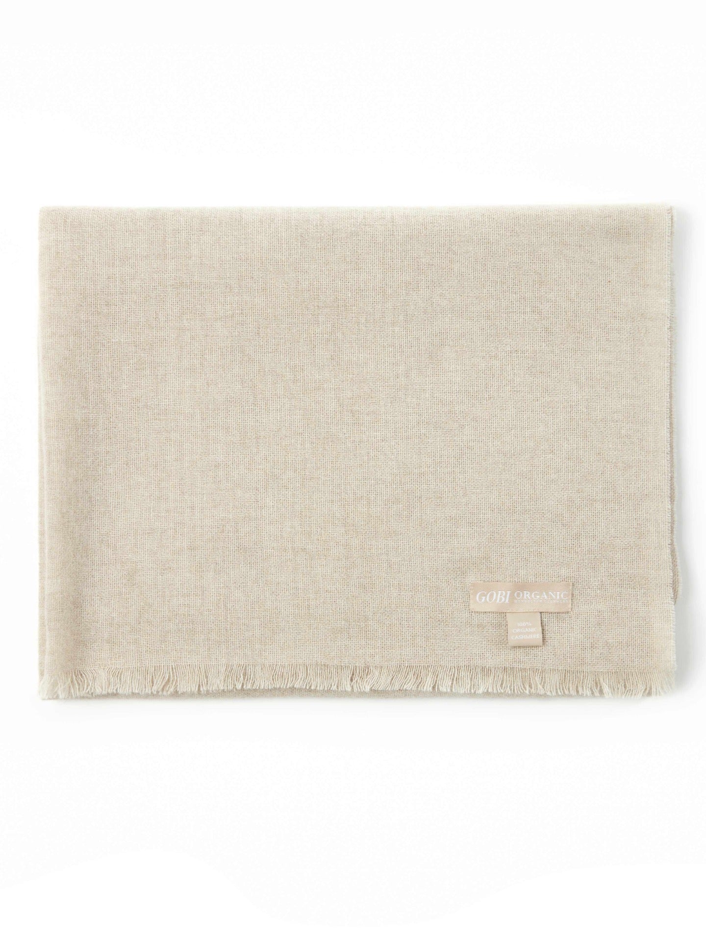 Unisex Kaschmir Schal Mit Micro-Check Muster Warmes Gray - Gobi Cashmere Cashmere